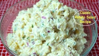 How to Make Potato Salad  Classic American Potato Salad Recipe [upl. by Ahsihat]