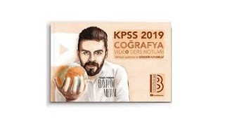 2019 KPSS Coğrafya Video Ders Notları  Bayram Meral  Benim Hocam Yayınları [upl. by Javler723]