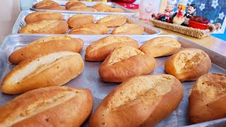 📕BOLILLOS ESPONJADITOS TOSTADITOS MMM PARA NEGOCIO CON 6TAZAS CLASES DE PANADERÍA GRATIS [upl. by Udelle]