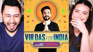 VIR DAS FOR INDIA  Netflix Special  Part 1  Reaction  Jaby Koay [upl. by Dawna]