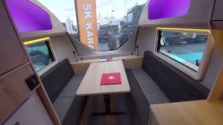 2022 MARMARA KARAVAN FUARI YENİ MODELİ ARKUT MODELİ 4 KİŞİLİK MONOBLOK KARAVAN [upl. by Nelie]