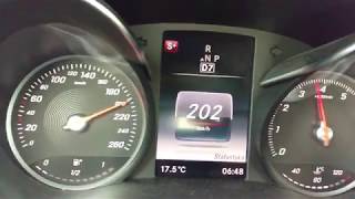 New Mercedes CClass C200 0200kmh Acceleration and Exhaust Sound W205 [upl. by Carli]