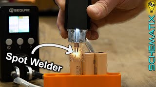 Sequre SQSW3 Battery Spot Welder Review  18650 21700 cell tab welder [upl. by Elrebmik580]