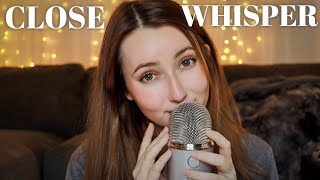 ASMR  Sleepy Close Whispers to Send Tingles Down Your Spine✨ [upl. by Ettenej]