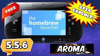 How to Homebrew Your Wii U in 2024 AROMA CFW Jailbreak [upl. by Oigimer]