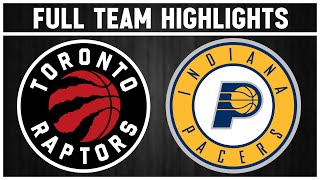 Toronto Raptors vs Indiana Pacers  November 18 2024 [upl. by Surazal]