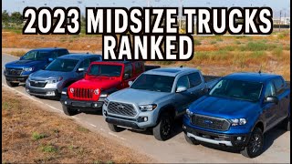 Worst to Best Midsize Trucks of 2023 [upl. by Renaud]