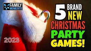 5 BRAND NEW CHRISTMAS PARTY GAMES FOR 2023 [upl. by Slater]