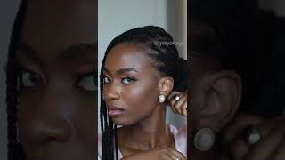 DO NOT TAKE DOWN YOUR KNOTLESS BRAIDS IF YOU HAVE NOT TRIED THIS STYLE knotlessbraids braids [upl. by Ophelia]