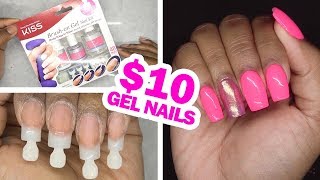 DIY Testing Kiss Gel Nail Kit [upl. by Anu]