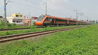 First Run of Tata  Patna via Daltonganj Vande Bharat Express [upl. by Samira]