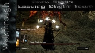 Dark Souls Walkthrough  Leaving Blight Town [upl. by Leeland]