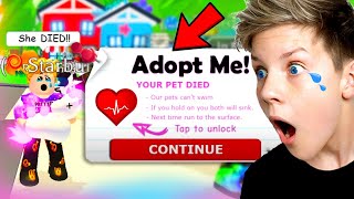 Adopt Me PETS ARE DYING DREAM PETS ARE GONE NEW Update Pets Die in Adopt Me Prezley [upl. by Livia]