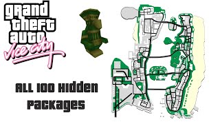 GTA Vice City  All 100 Hidden Packages [upl. by Zelazny]