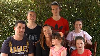 Meet the Glossop family from Perth WA one of our FamiliesOfAustralia [upl. by Fatma]