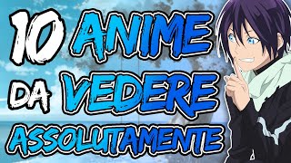 TOP 10 ANIME DA VEDERE ASSOLUTAMENTE PT 15 [upl. by Eve911]