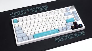 The Best Silent Mechanical Keyboard Under 90  GamaKay TK75 Review [upl. by Alysoun]