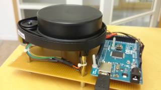 XV11 Neato Lidar with Arduino [upl. by Oivalf]