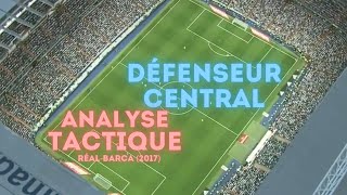 Comment Jouer Défenseur Central Analyse Tactique RealBarca [upl. by Elrak]