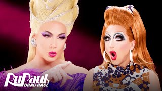 The Pit Stop S15 E09 🏁 Bianca Del Rio amp Alyssa Edwards Forever  RuPaul’s Drag Race S15 [upl. by Fabrianne]