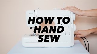 How to Hand Sew SEWING BASICS  WITHWENDY [upl. by Anaylil]