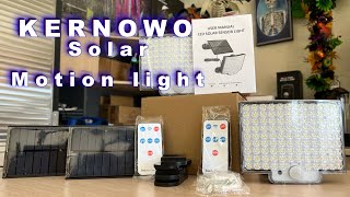 Solar LED motion light from Kernowo [upl. by Kauffman]