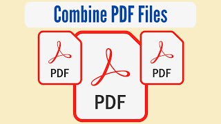 How to Combine PDF Files into One  Merge PDF Files 2024 [upl. by Ecirpac410]