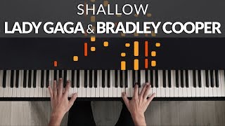 Shallow  Lady Gaga amp Bradley Cooper A Star Is Born  Tutorial of my Piano Cover [upl. by Noel447]