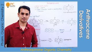 Anthracene Derivative Anthraquinone Organic Chemistry  Polynuclear Hydrocarbon [upl. by Asseral284]