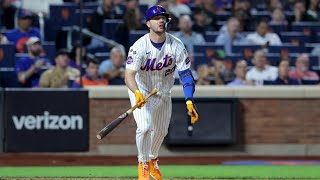 Pete Alonso pops a 2 run single 91724 [upl. by Eustache16]