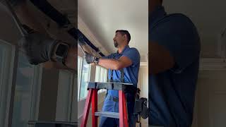 Garage Door Spring Adjustment [upl. by Aneetak]