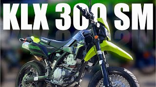 2023 Kawasaki KLX 300 SM Review [upl. by Byrd]