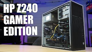 Turning an old Z240 Workstation into a £150 Gaming PC [upl. by Eille]