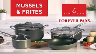 Emerils Tender Mussels amp Crispy Frites  Forever Pan Recipes [upl. by Nadabas]