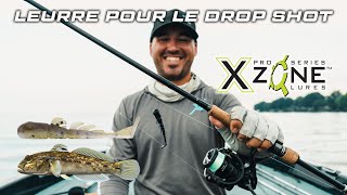 Leurre Souple pour le Drop Shot Stealth Invader par XZone [upl. by Frum]