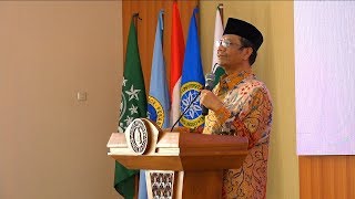 Pidato Prof Dr Mohammad Mahfud MD SH SU  ISNU 2019 [upl. by Haelhsa]