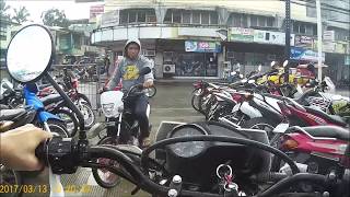 HONDA XR150L  Bohol Philippines  Tagbilaran City Driving March 2017 1080p [upl. by Htiderem]