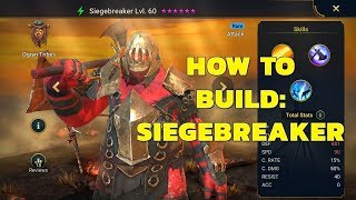 Raid How to Build  Siegebreaker [upl. by Enoj23]