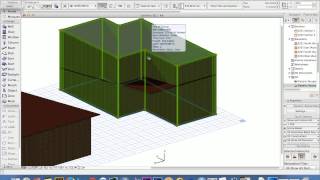 Basic Archi CAD Video 4 SKILLION ROOF [upl. by Ahsienauq]