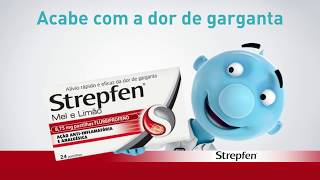 Dor de garganta Tome Strepfen com ação até 4 horas [upl. by Lan]