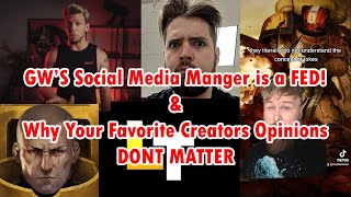 Games Workshops Social Media Manager Update amp Why Your Favorite Creators Opinions Are Irrelevant [upl. by Birdie]