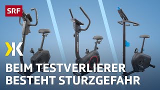 Hometrainer im Test Bequemes Training für in den eigenen vier Wänden  2023  Kassensturz  SRF [upl. by Ainnat]