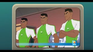 Supa Strikas  S02E19  Tres son multitud  Serie de Aventura de Fútbol [upl. by Esertap]