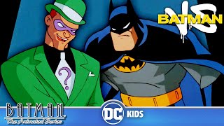 Origin of THE RIDDLER  Batman The Animated Series  dckids [upl. by Aicilak]