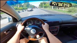 2003 Volkswagen Passat B5 18 AT POV Test Drive [upl. by Marala]