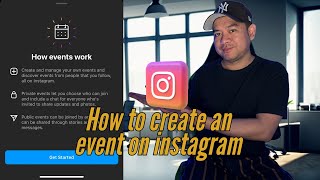 How to create an event on Instagram app [upl. by Nathan769]