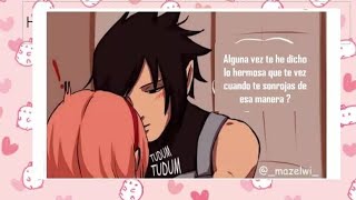 SAKURA Y CHARASUKE KISS DOUJINSHI SASUSAKU SUB ESPAÑOL [upl. by Alyad818]