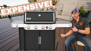 Best gas grill for large family Weber e435 propane grill customer overview [upl. by Edurtreg]