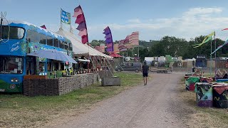 GLASTONBURY FESTIVAL 2024  WALKING VIDEO  WALK WITH US  PYRAMID STAGE  OTHER STAGE  EXPLORE [upl. by Oirram]