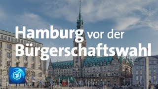 Vor der Bürgerschaftswahl in Hamburg [upl. by Hegyera]